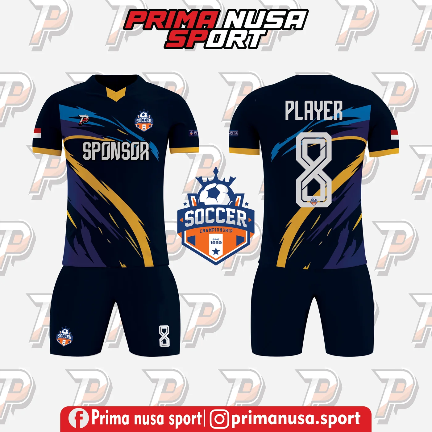 Jersey Soccer Championship D-60 Prima Nusa Sport
