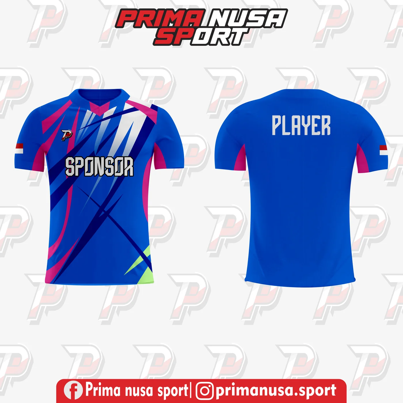 Jersey Badminton Training Prima Nusa Sport